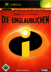 The Incredibles PAL Xbox  box art